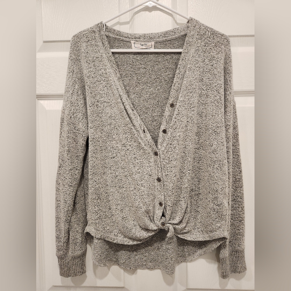 Gray sweater